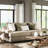 Anayi 101'' Flared Arm Sofa-1778814763