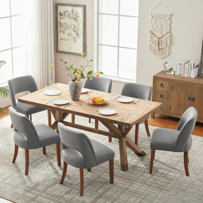Upholstered Side Dining Chair Set Of 6