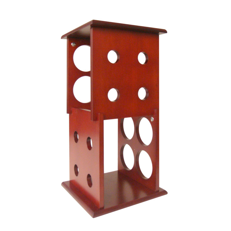 Fuji Tabletop Wine Bottle Rack in Mahogany