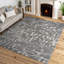 Tapis d'intérieur gris à poils longs Kierre-579253552