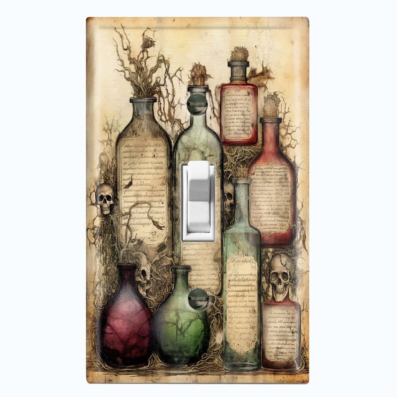 Halloween 1 - Gang Toggle Light Switch Standard Wall Plate