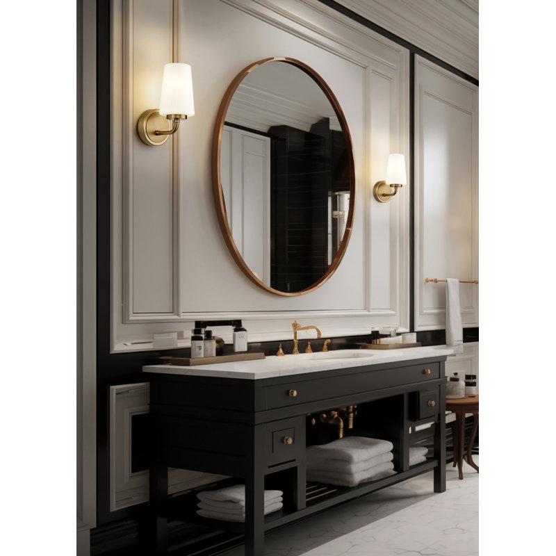Mathieson 1 Light Wall Sconce, Gold