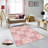 Stylish Woven Carpet, 5.6 x 7.5 Feet, 100% Polyester, 0.3 in Pile Height | Antibacterial, Non-Slip PVC Felt Dot Underside, Machine Washable | 3D Digital Printing, Durable & Easy to Maintain - Perfect for Any Room-1826386879