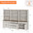 Ennia Solid and Manufactured Wood Dining Hutch-1435374901