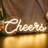 Debora 5.5" LED Cheers Neon Sign