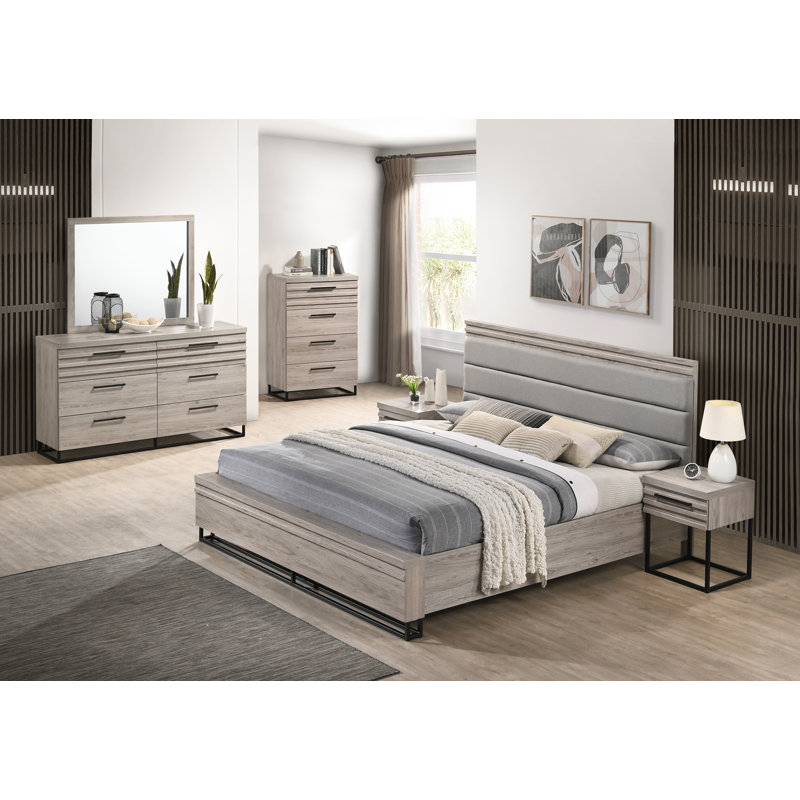 Earvin Piece Bedroom Set, King