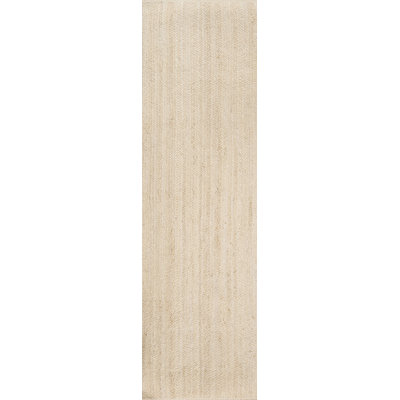 Tapis naturel en jute tressé Westshore