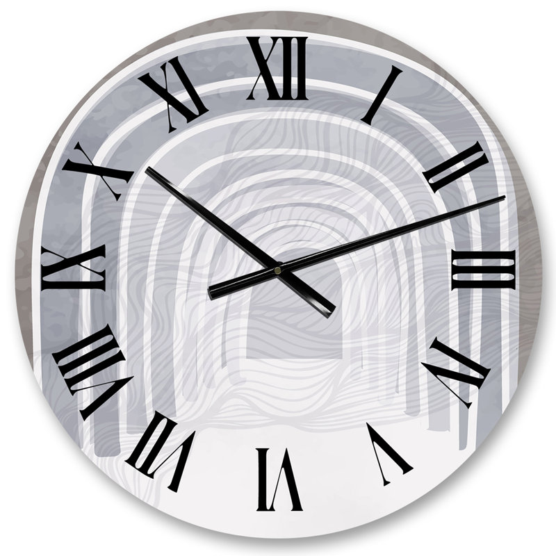 Horloge murale Minimalisme Architectures, Moyenne