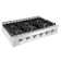 Cosmo GRT Series 36'' Stainless Steel Gas Cooktop 6 Burner Cooktop with Dual Size Power Burner