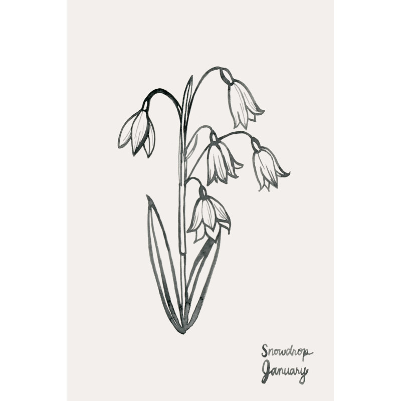 Fleurs Annuelles I, H 18 po x l 12 po