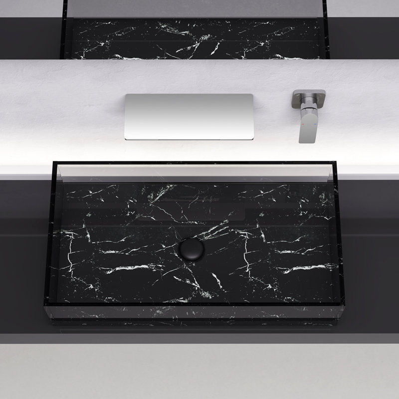 Waterfall Bathroom Sink Faucet, Chrome