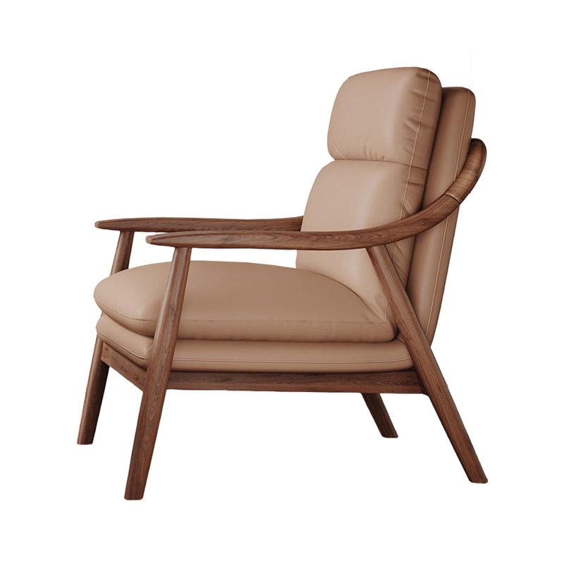 Nykeesha Faux Leather Accent Chair