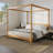 Hanhalyn Solid Wood Canopy Bed-1633664710-1635201183