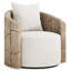 Calypso Outdoor Teak Lounge Chair-429226420