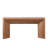 62" Modern Rustic Console Table – Solid-Look Engineered Wood Entryway Table