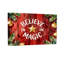 «Christmas Believe In Magic With Star And Ornaments», ensemble de 3 impressions sur toile-615043914