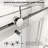 60 in. W X 74 in. H Double Sliding Frameless Shower Door with 5/16 in. (8mm) Clear Glass-109013694