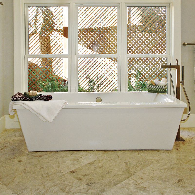 Andrea® 10 71.625" Freestanding Air Bathtub, White