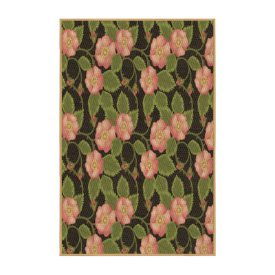 Tapis vert / rose Sayachith