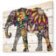 « yellow joyeuse éléphant », impression-35123087-35123098