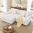 Milbrey 2-Piece Corduroy Modular Sectional with Pillow Back-2011520419-1947813341