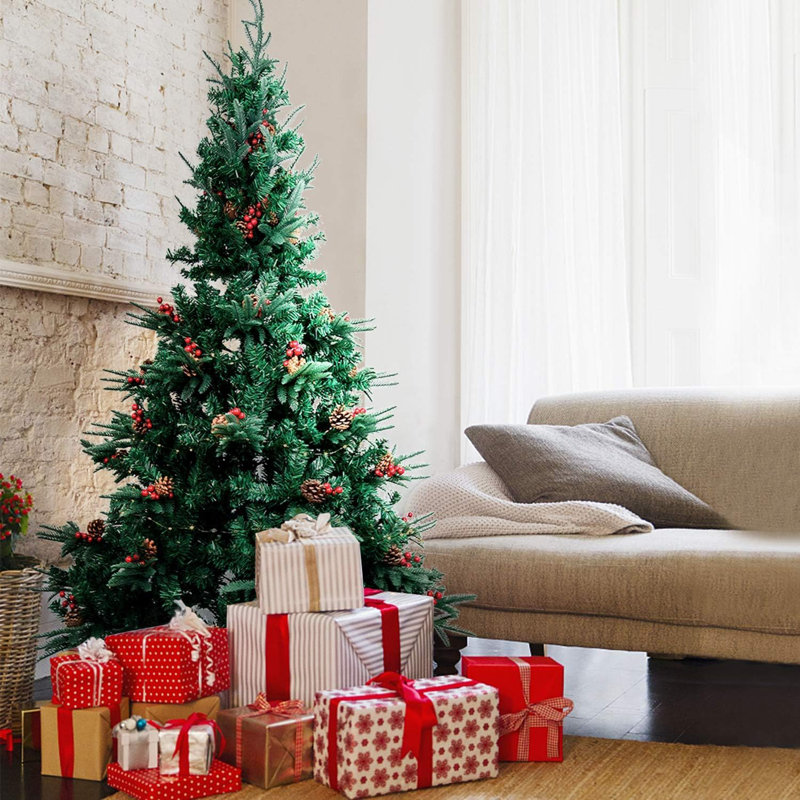 Andis Artificial Christmas Tree, 6 ft