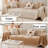 Chenille Sofa Cover Blanket Couch Cover Multifunctional Sofa Protectortowel Geometric Line Pattern Non-slipwith Tassel-104829008-104829007