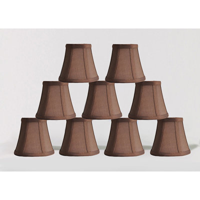 5 in. H Silk Bell Candelabra Shade
