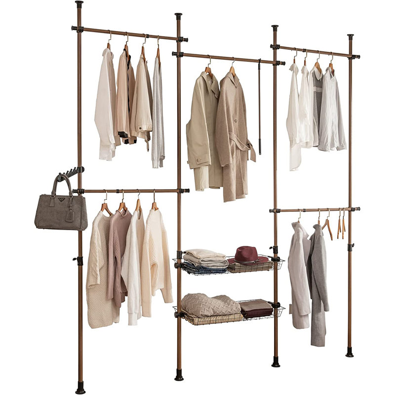 Shanitaortia Closet System, Brown