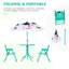Lot de tables et chaises d'enfants