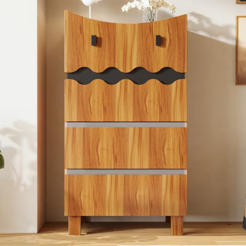 Commode à 4 tiroirs avec tablette supérieure Modern