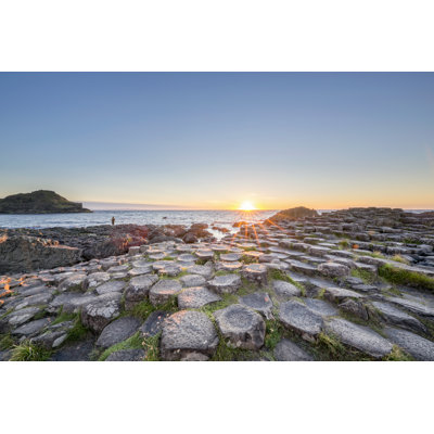 Tourist at Sunset 1 Piece Wrapped Canvas Wall Art