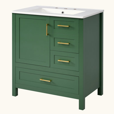 Ensemble de meuble-lavabo avec lavabo