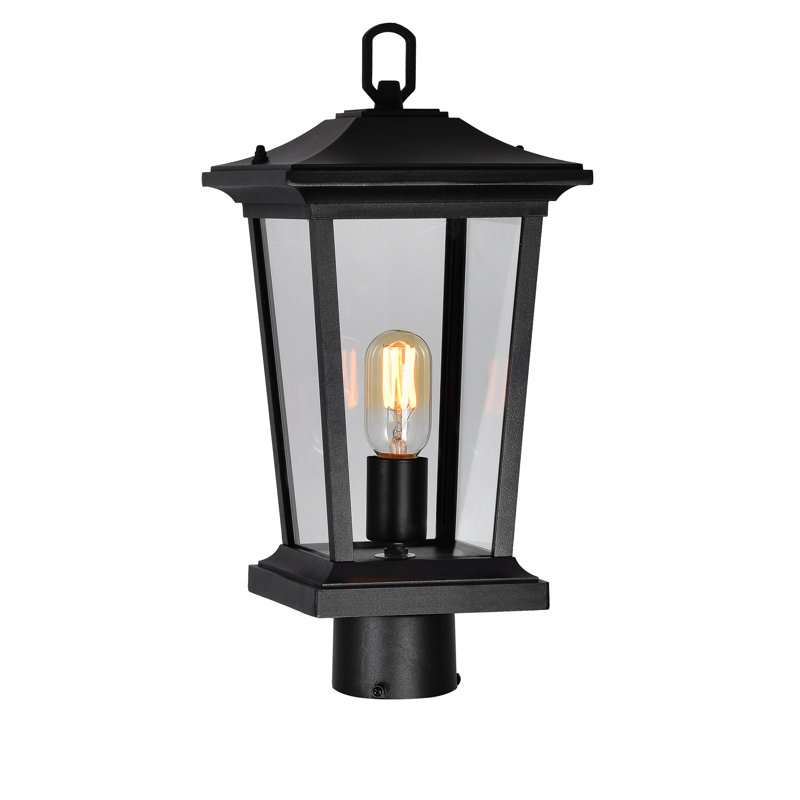 Fairland Modern Outdoor 1-Light Lantern Head for Walkway, Garden, and Patio