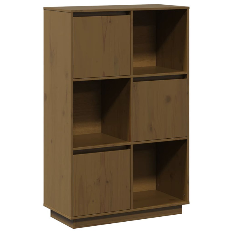 Preece 74cm Solid Wood Sideboard, Brown