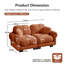 Canapé en chenille Cloud-129943013