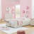 Twin Size Upholstered Platform Bed-1476397580