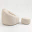 Fauteuil à billes avec repose-pieds-1094871895