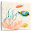 Mélange de sarcelle tropical corail Brampt II-109206560
