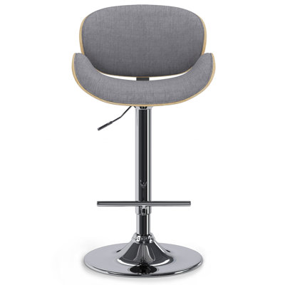 Tabouret de bar moderne pivotant rembourré Marana