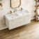 Valencia 48" Wall Mount Double Sink Bathroom Vanity with Top and Sinks (Faucets Not Included)