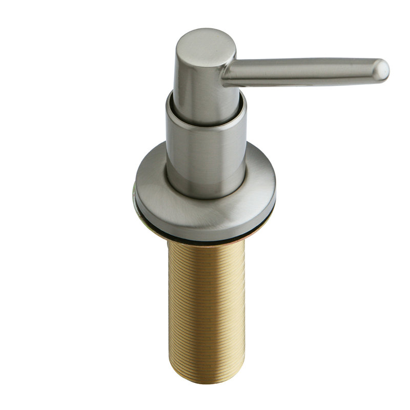 Kingston Brass Elinvar Kitchen Soap Dispenser, Brushed Nickel
