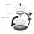 Tawayna Magnetic Glass Teapot Set 