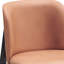 Chaise d'appoint couleur camel - Chaises 2 pièces en microfibre au design élégant et fonctionnel