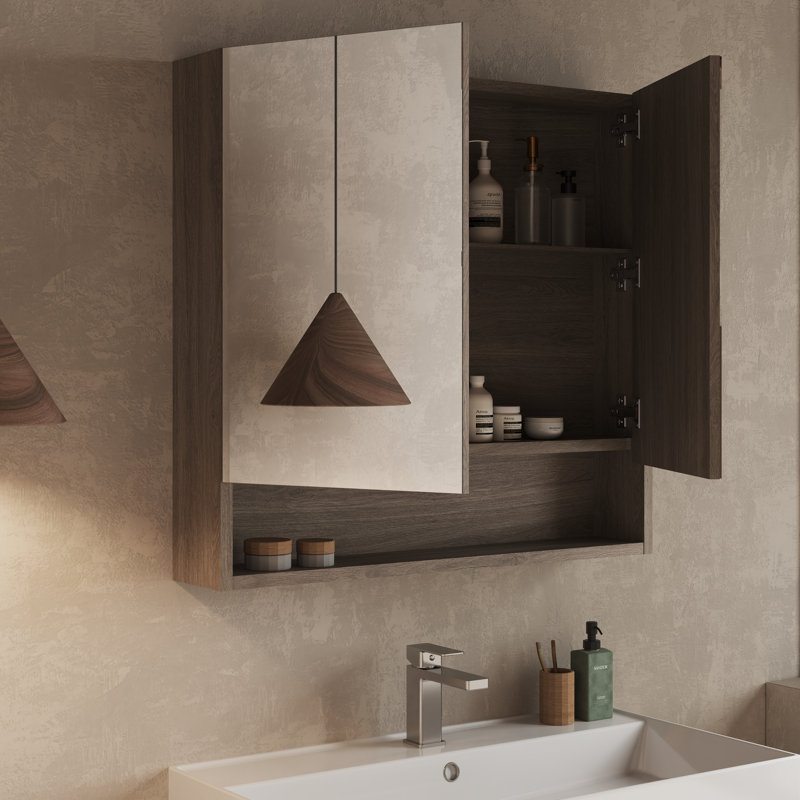 Talasha Bathroom Furniture Suite, Medium Wood
