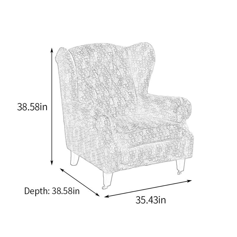 Fauteuil inclinable Itsuo, Brun