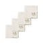 Lenox Holiday Vine Cutwork Napkin 4 Pack Set