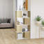 Ayad 124.5cm H x 60cm W Geometric Bookcase-2120397801-2120397803