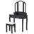 Konieczny Makeup Vanity Set with Stool and Mirror-1804281762