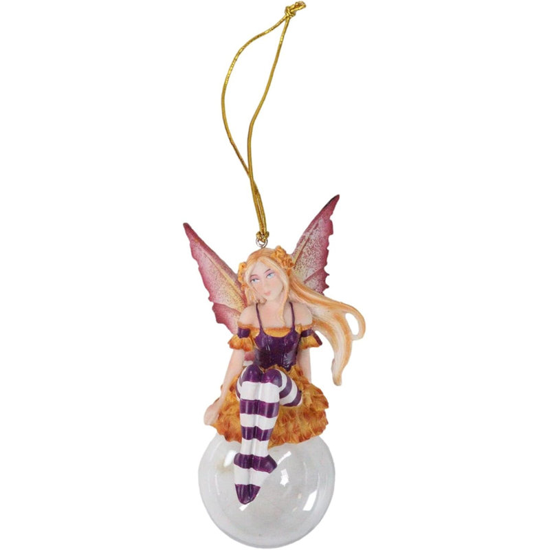 Ornement suspendu fée Autumn Cassia Bubble Rider Amy Brown
